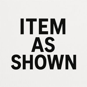 Item As Shown